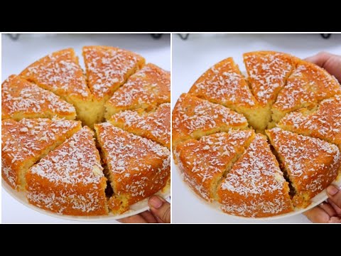 وداعاً لفشل الكيك ، كيكة الزبيب وجوز الهند هشه وخفيفه وطعمها خيال