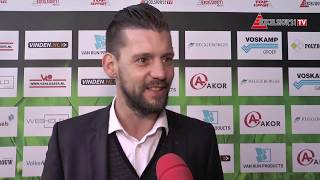 Screenshot van video Martijn Beltman: "Gezien de wedstrijd is 0-0 een prima uitslag" | Excelsior'31 - SC Genemuiden