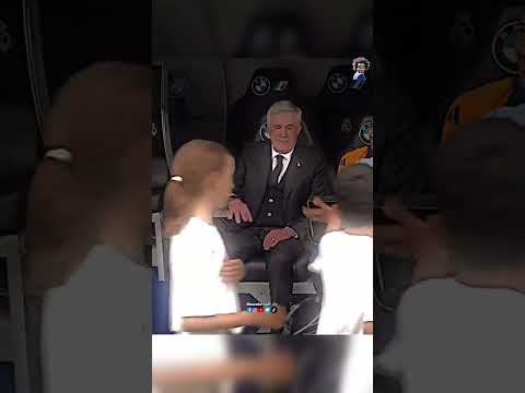 لقطة بكاء انشيلوتي بعد رحيله عن ريال مدريد