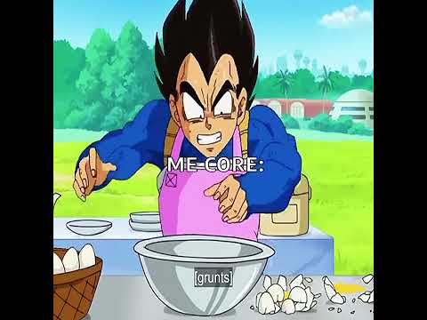 Cooking with Vegeta #shorts#dragonball