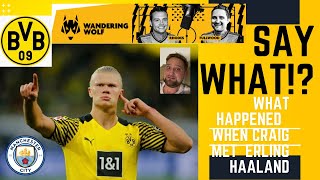 What happened when I met Haaland!!