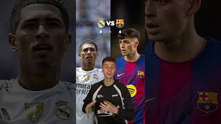 Uno vs Uno Real Madrid Barcelona. El clásico de Supercopa. #realmadrid #fcbarcelona #shorts