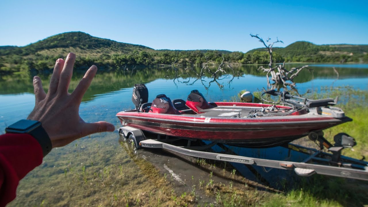Launching My Boat in Remote Lake Fishing with Demolition Ranch