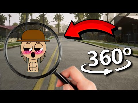 Find Tunner Horror - Incredibox Sprunki | Finding Challenge 360º VR Video - Weirdo3D 360 animation