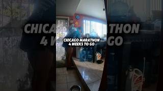 Chicago Marathon: 4 weeks out