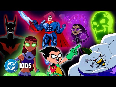 👊💥🦸‍♂️ BIGGEST Heroes VS Villains Showdowns! | Teen Titans Go! & More | @dckids​