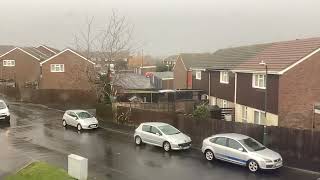 Some rain and thunderstorms.