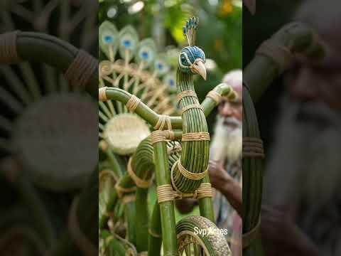 Interpretação artística em vídeo: bicicleta inspirada na natureza ganha movimento