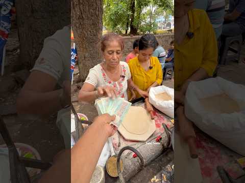 आँटी जी का 40/-₹ में ढाई किलो का पराँठा  😋❤️#viral #trending #shorts