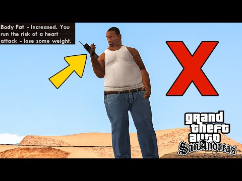 GTA SAN ANDREAS 'I SAKIN ŞİŞMAN CJ İLE OYNAMAYIN ! GİZEMLİ TELEFON & KALP KRİZİ !