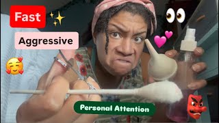 ASMR - Fast & Aggressive Personal Attention (Emily)