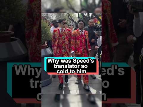 Why was IShowSpeed's translator so cold to him ##speed #IShowSpeed #MilesMoretti#usa #foryou