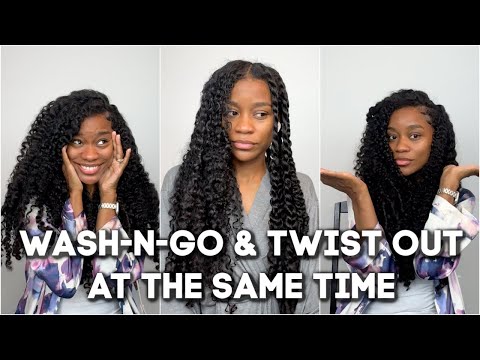 Why You Should Be Doing a Twist Out and Wash & Go At the Same Time