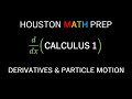 Particle Motion and Acceleration Concepts