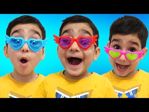 Ozi and a fun Story About The Colorful Sunglasses & Learning Colors