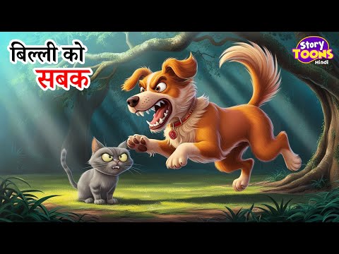 बिल्ली को सबक l Story In Hindi l Kahaniya l StoryToons TV