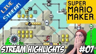 100 Man Super Expert & Viewer Levels! - Super Mario Maker - [Stream Highlights] Sep. 2nd, 2018