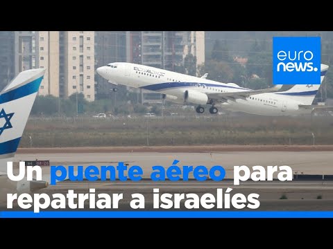Israel lanza un puente aéreo para repatriar a miles de ciudadanos varados en el extranjero