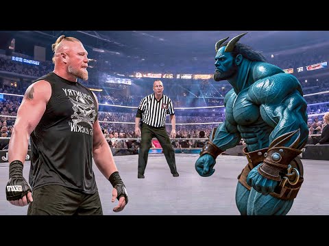 Full Match - Brock Lesnar vs Moloch - Iron Man Match 2024 | WWE2K Dec 17, 2024