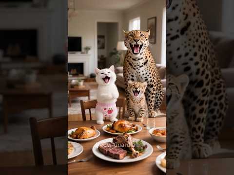 Kitten's Cunning Plan: A Cheetah's Surprising Feast