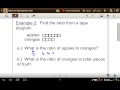 Understanding Ratios and Tape Diagrams