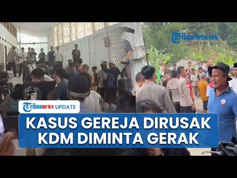 Dedi Mulyadi Didesak Turun Tangan Usut Kasus Perusakan Gereja di Sukabumi, MUI-PDIP Sudah Mengecam