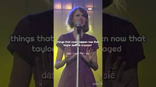 things that could happen now that taylor swift is engaged | Daylightswiftie #swiftie #shorts #fyp