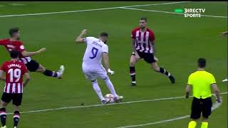 Gol Karim Benzema pp vs Athletic Club (0-2)