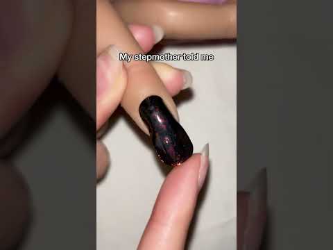 My stepmother forced me to do her nails! 😡