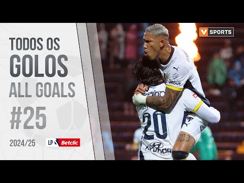 Todos os golos da jornada (Liga 24/25 #25)