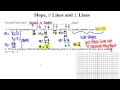 Understanding Parallel and Perpendicular Lines