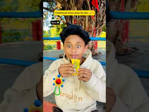 Bachpan ki straw 😂🔥| indian family😅 #shorts #indian #comedy #relatable #chotabhai #frooti