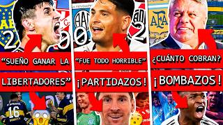 BOCA ganó y se ilusiona con LIBERTADORES+ RIVER festejó con ¿POLÉMICA?+ ARGENTINA debate+ VINICIUS