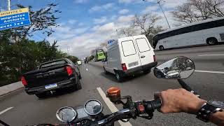 KLE 621 FULL KAWASAKI Z 900  RS COLETOR E PONTEIRA SO O CANO ARREGAÇANDO NA MARGINAL PINHEIROS SP