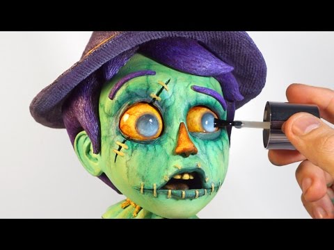 How To Paint ZOMBIE EYES! Jim McKenzie's "The Scarecrow"