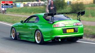 Modified Cars leaving Car Show! - 900HP Supra, Sierra RS, Viper GTS-R, 911RWB, Skyline GTR, Golf VR6