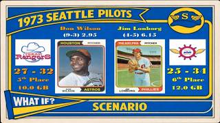 Game 60 - 1973 Seattle Pilots "What If?" Scenario v Texas Rangers @ Brainiac Stadium
