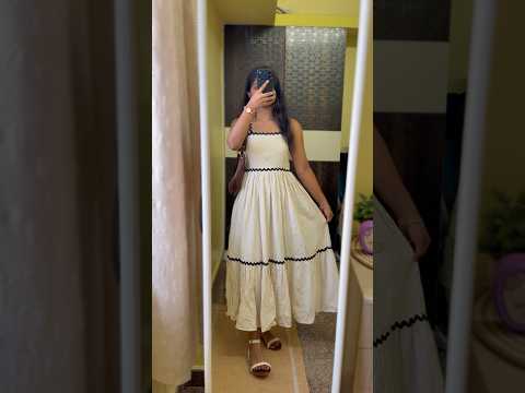 🤍Second thought illama order pota dress dhan Idhu||Maxi dress styling #grwm #maxidress #styling