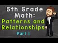 Analyzing Patterns and Relationships
