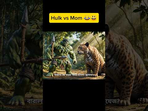 Hulk Vs Langti Edur ๐๐ #shorts #funny #comedy