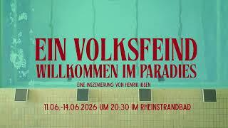 Ein Volksfeind - Willkommen im Paradies (Trailer) | Theater Hochschule Konstanz