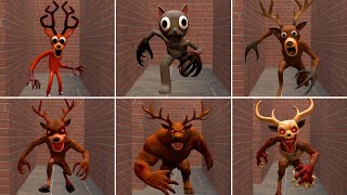 ALL DEER ROBLOX 99 NIGHTS IN THE FOREST & 99 DAYS IN THE CAVE BEAR CHASED ME IN MAZE in Garry's Mod