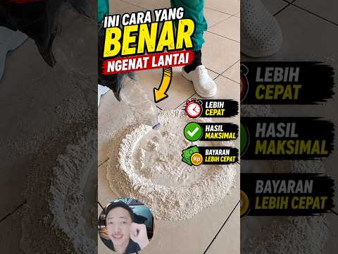 Cara Ngenat Lantai Yang Benar☝❗❗#shorts #videoshort #viralvideo