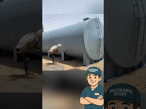 mekanik pakistan buat tank tinja siap edar #mekanik #pakistan #fyp