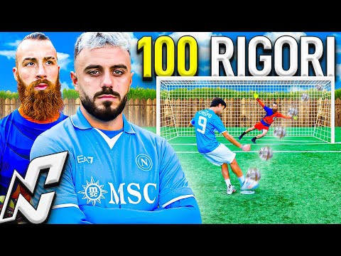 🧤⚽️ 100 RIGORI CHALLENGE: NAPOLI CREATORS vs RAGNAR!!! 🕷️