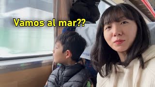 ¿LLEGAMOS AL MAR EN TREN? Asi fue nuestro viaje...