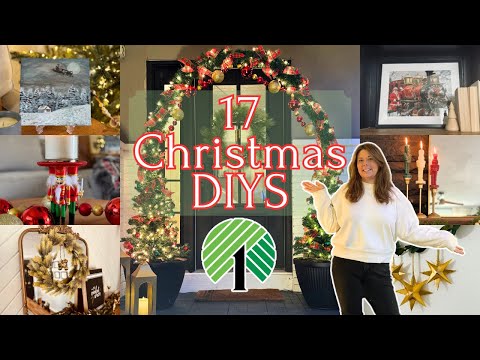 🎄 17 Top Dollar Tree Christmas DIYs