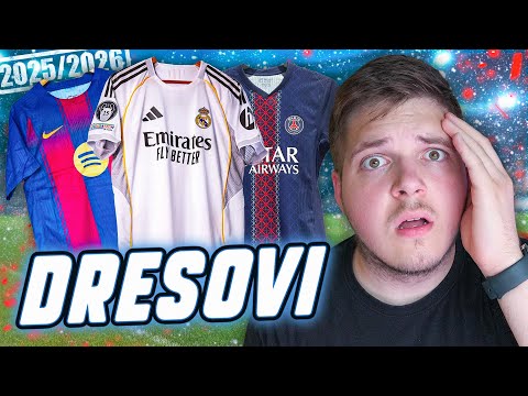 Ovo su NAJBOLJI i NAJGORI dresovi u NOVOJ SEZONI!