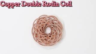 Copper Double Rodin Coil