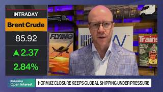 YouTube video thumbnail: Shipping Traffic Is Up Despite War in Iran, Says Freightwaves CEO